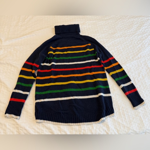 J. Crews Turtleneck Sweater in Multistriped supersoft yarn - Picture 4 of 4